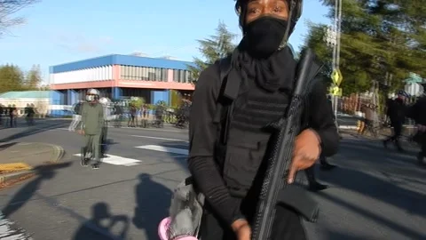Black Lives Matter BLM Armed Antifa Anarchist Anti Fascist Attack Journalist Видео 145445207