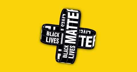 Black lives matter concept. Stock Footage 134671395