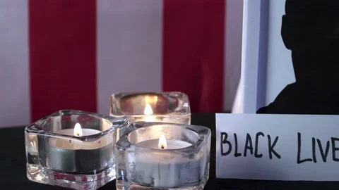 Black lives matter Stock Footage 134425319