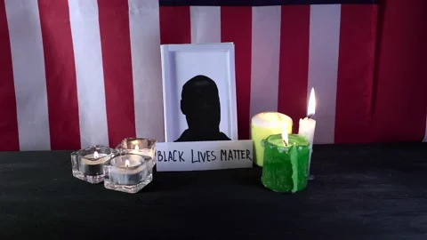 Black lives matter Stock Footage 134425372