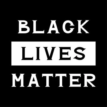 Black lives matter Stock Illustration