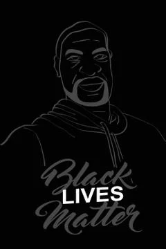Black Lives Matter Stock Illustration