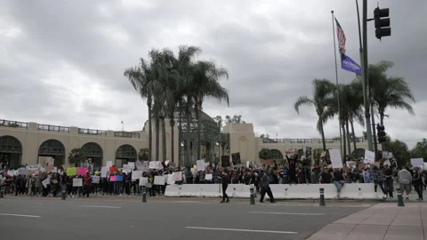 Black Lives Matter Protest Vídeo Stock 132199969