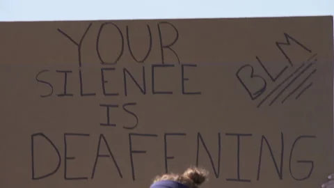 Black Lives Matter Protest Stock Footage 147547178