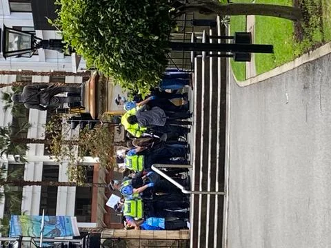 Black lives matter protest Stock Photos