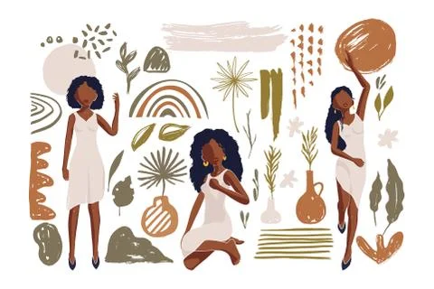 Black lives matters. Stock Illustration