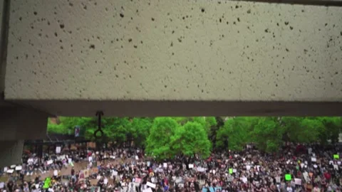 Black lives matters protest clip1 Stock Footage 132216665