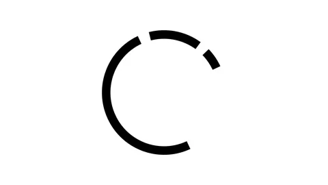 Black loading animation Stock Footage 312264538