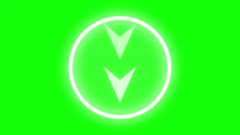 Black Logo Horizontal 16:9 Green Screen Stock Footage 340461896