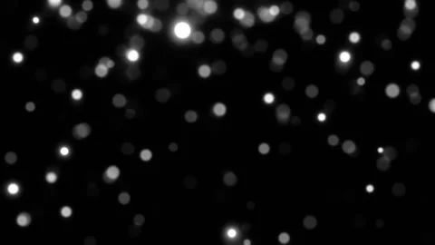 Black Loop Animated Bokeh Background Stock Footage 300277146