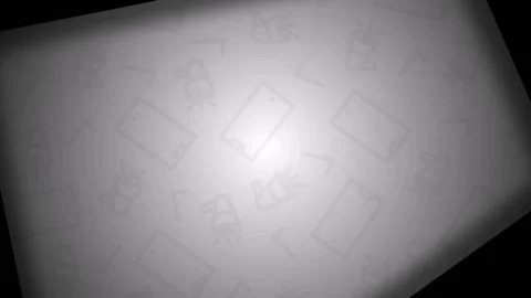 Black loop cut paper animated background. Copy space Stock Footage 137274462