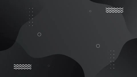 Black looping animation with geometric shapes. Stock Footage 286411403