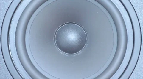Black loud speaker Stock Footage 1088831