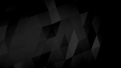 Black Low Poly Abstract Background. Stock Footage 74735937