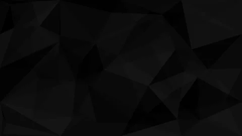 Black Low Poly Abstract Background. Seamlessly Loopable. Stock Footage 242852045