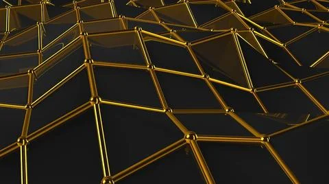 Black Low Poly Abstract Background Black Low Poly Abstract Background. Dig... Stockfoto's