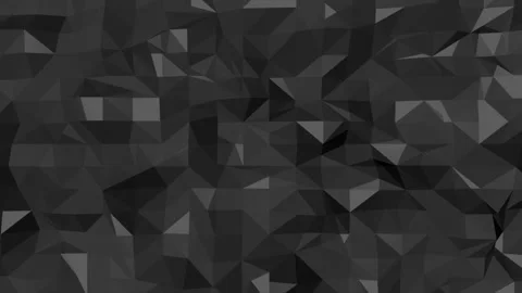 Black low poly geometric pattern Stock Footage 171139293