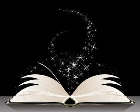 Black magic Illustrazione stock