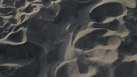 Black magnetic sand. Background. Stock Footage 254704032