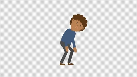 Black Man Being Sad Video stock 205062554