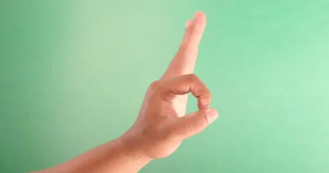 Black man making okay hand symbol Stock Footage 133475746