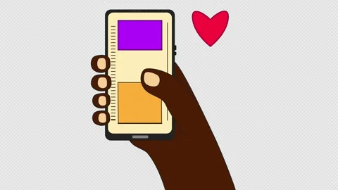 Black man puts likes Stock Footage 148793605