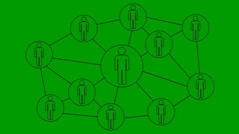 Black management line green Stock Footage 232392559