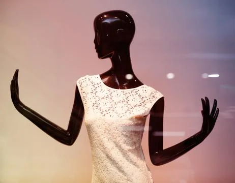 Black mannequin Stock Photos