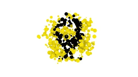 Black Map pointer with heart icon isolated on white background. Valentines day Stock Footage 153858879