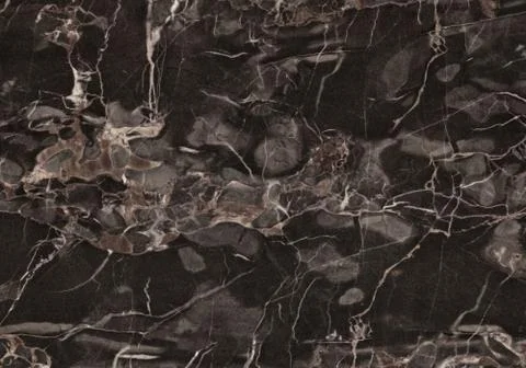 Black marble natural pattern for background, granite texture Foto stock