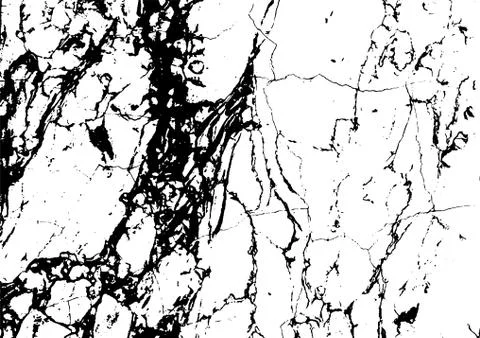 Black marble overlay vector grunge texture Stock Illustration