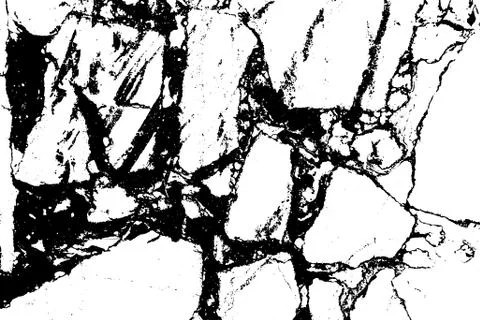 Black marble overlay vector grunge texture Stock Illustration