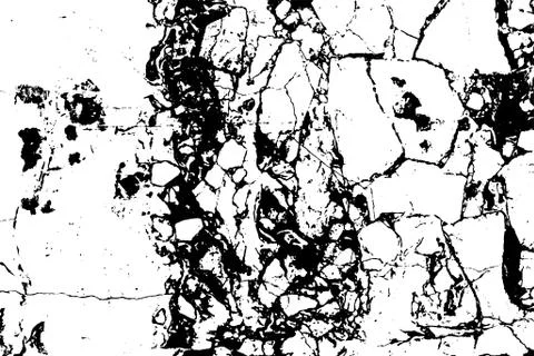 Black marble overlay vector grunge texture Stock Illustration