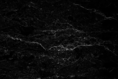 Black marble patterned texture background, Detailed genuine marble from nature. Stock Photos