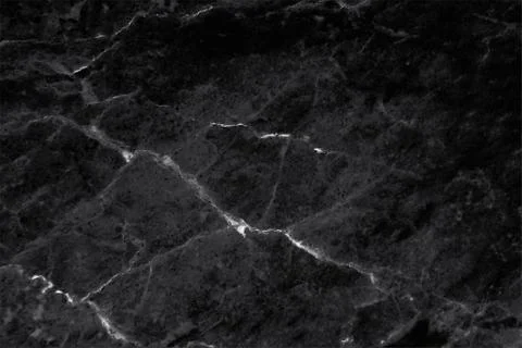 Black marble patterned texture background, Detailed genuine marble from nature. Stock Photos
