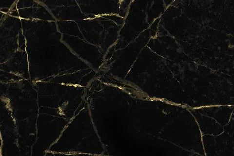 Black marble patterned texture background. Stock Photos