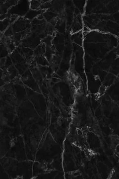 Black marble patterned texture background. Stock Photos