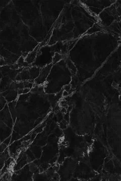 Black marble patterned texture background. Stock Photos