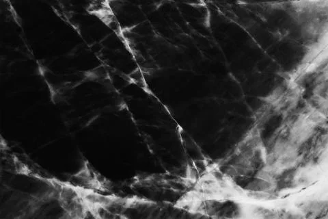 Black marble patterned texture background. Stock Photos