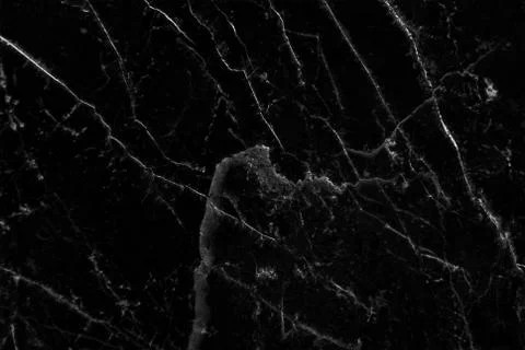 Black marble patterned texture background. Stock Photos