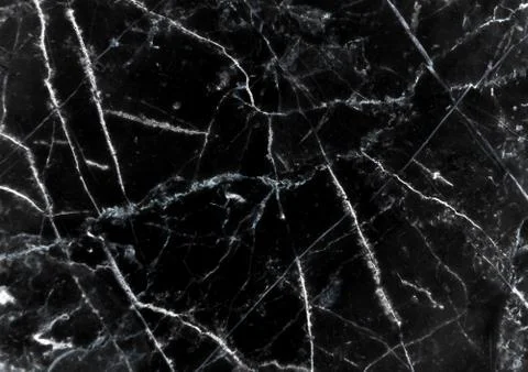 Black marble patterned texture background. Stock Photos