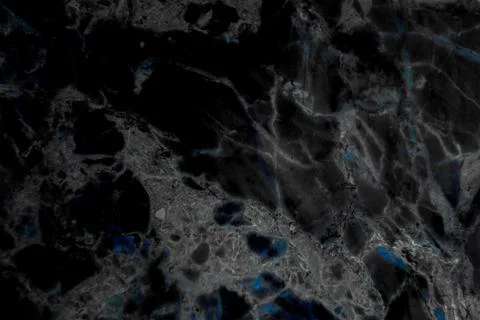 Black marble patterned texture background. Stock Photos