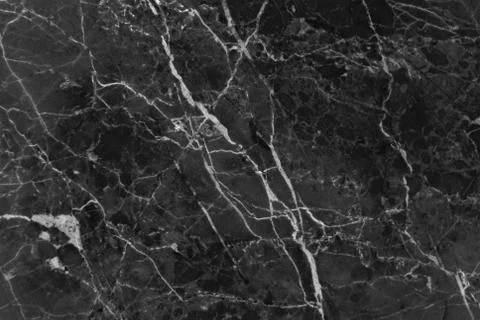 Black marble patterned texture background. Stock Photos