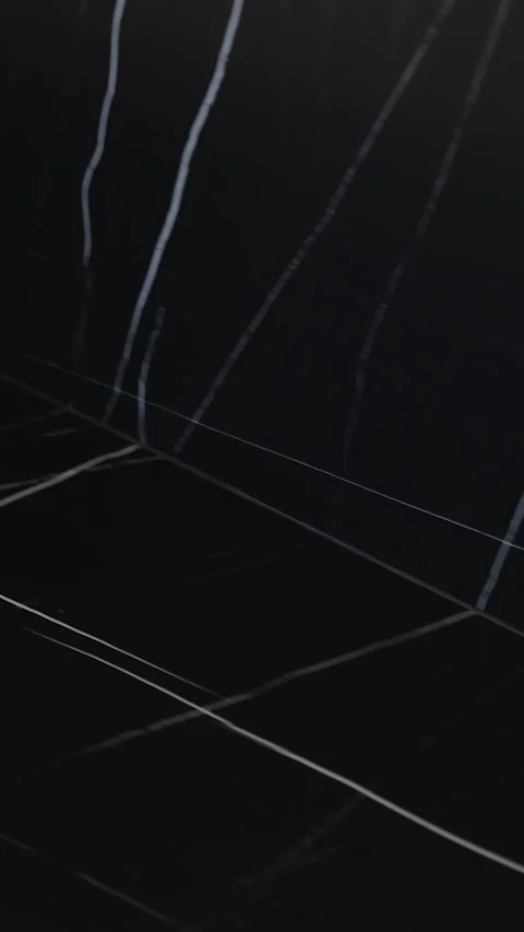 Black marble slab with elegant interior, marble stone texture. Luxury background Video stock 311255494