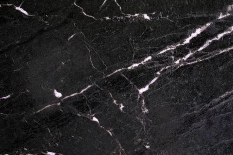 Black marble surface texture background Stock Photos