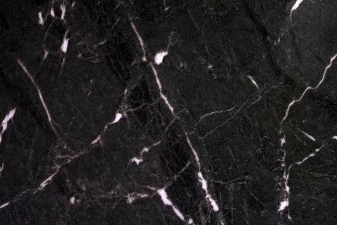 Black marble surface texture background Stock Photos