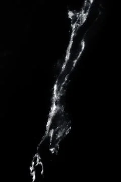 Black marble texture abstract background Stock Illustration