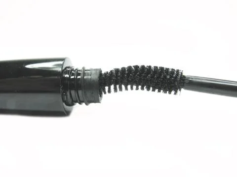 Black mascara for make up Stock Photos