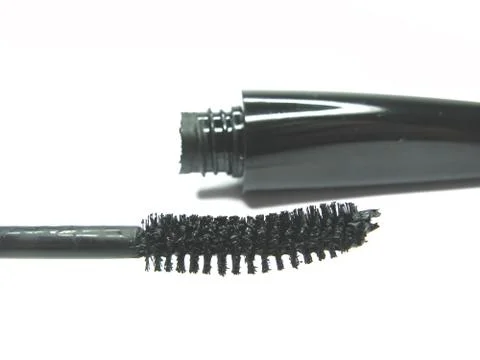 Black mascara for make up Stock Photos