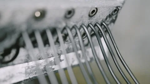 Black masterbatch production Stock Footage 320324772